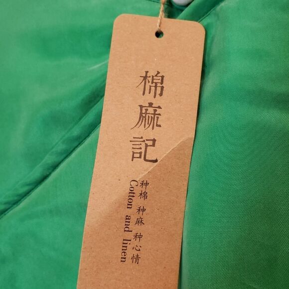 Mian Ma Kee Kelly Green Tea Lady Pullover Sweatshirt - Picture 7 of 12